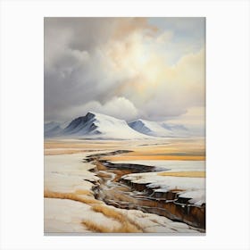 Iceland Landscape Canvas Print