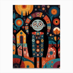 Day Of The Dead 3 Canvas Print