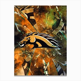 Western Michigan Broncos 1 Canvas Print