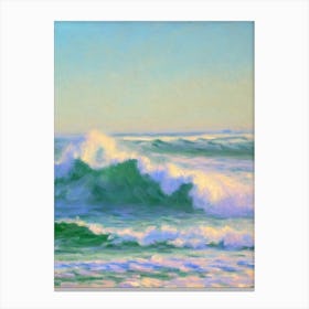 Huntington Beach California Monet Style Canvas Print