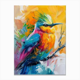 Colorful Bird 14 Canvas Print