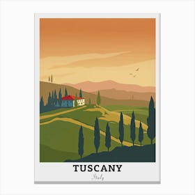 Tuscany Travel Canvas Print