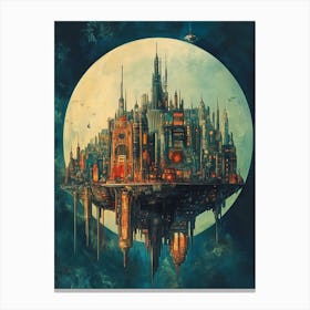 Fairy city Canvas Print