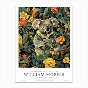 William Morris Exhibition Animals Series 56 Canvas Print