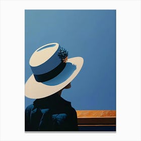 'The Hat' Canvas Print