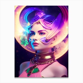 Luna Rain Canvas Print