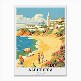 Albufeira Travel Canvas Print