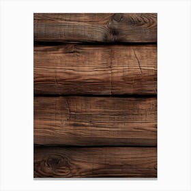 Rustic Wood Planks Canvas Print