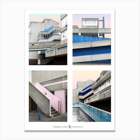 Thamesmead Collection Canvas Print