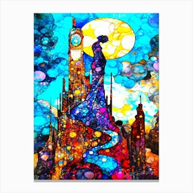 Wonderbly - Thought City Canvas Print