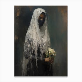 'The Bride' Canvas Print