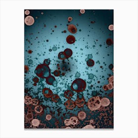 Abstraction Blue Sea Canvas Print