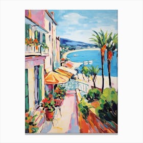 Cannes France 2 Fauvist Painting Canvas Print