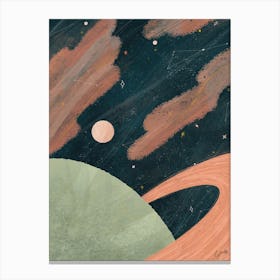 Pink Space Canvas Print