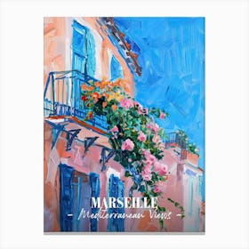 Mediterranean Views Marseille 1 Canvas Print