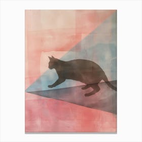 Cat Walking 4 Canvas Print