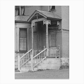 Detail Of House, Telluride, Colorado By Russell Lee Canvas Print