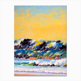 Dunsborough Beach, Australia Bright Abstract Canvas Print