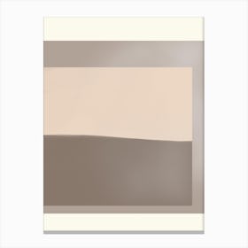 Sand Abstract Canvas Print
