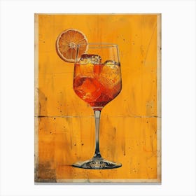 Aperol Spritz Art Print 344 Canvas Print