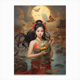Chinese Girl 12 Canvas Print