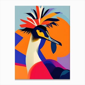 Emu Pop Matisse Bird Canvas Print