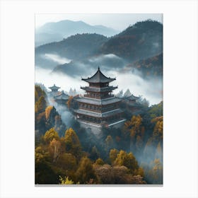 Chinese Pagoda 11 Canvas Print