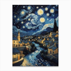 Starry Night 2 Canvas Print