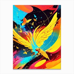Phoenix In Flight Canvas Print