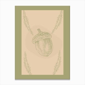 Acorn Canvas Print