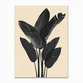 'Banana Leaves' Canvas Print