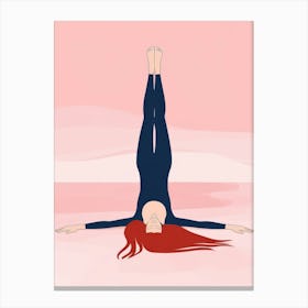 Yoga Pose 11 Canvas Print