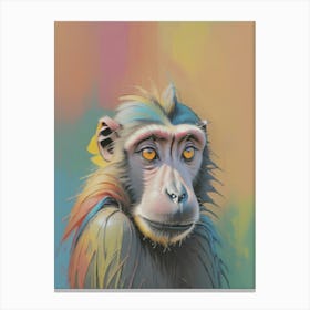 Lonely Ape Canvas Print