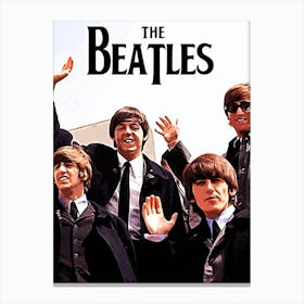 the Beatles 5 Canvas Print