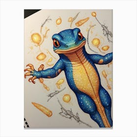 Lizard 5 Canvas Print