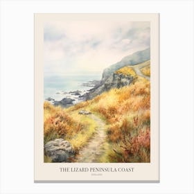 The Lizard Peninsula Coast Cornwall Uk Trail Poster Canvas Print
