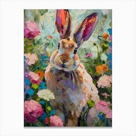 Havana Rabbit Painting 3 Canvas Print