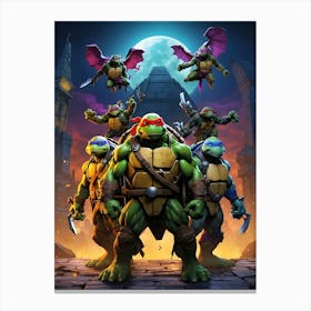 Teenage Mutant Ninja Turtles 3 Canvas Print