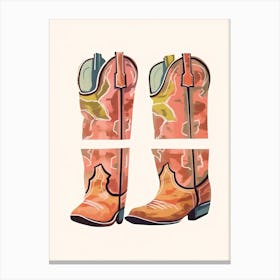 Cowbow Boots 1 Canvas Print