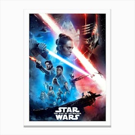 Star Wars The Rise Of Skywalker Canvas Print