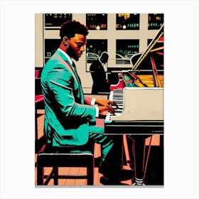 The Piano Man Canvas Print