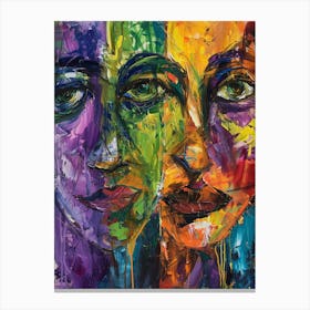 Two Faces 22 Canvas Print