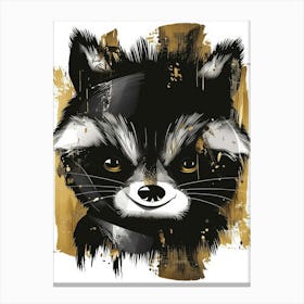 Raccoon 9 Canvas Print