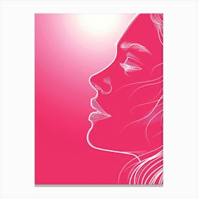 Portrait Of A Woman 637 Canvas Print