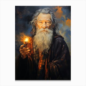 Ian Mckellen (2) Canvas Print