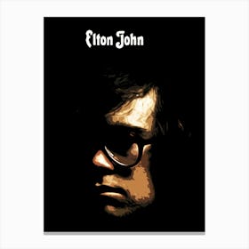 Elton John Canvas Print