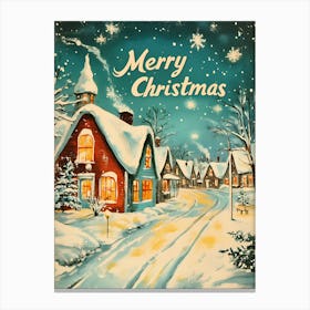 Merry Christmas 18 Canvas Print