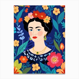 Frida Kahlo 17 Canvas Print