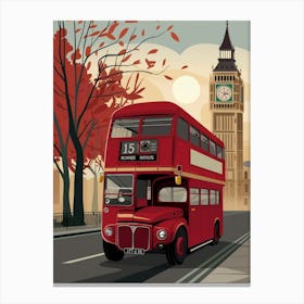 Big Ben In London Canvas Print