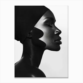 Portrait Of African Woman 85 Canvas Print